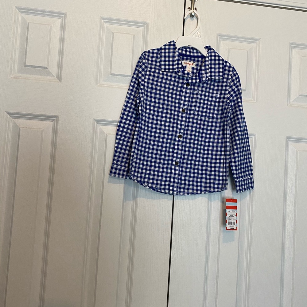 Cat and jack boys button down